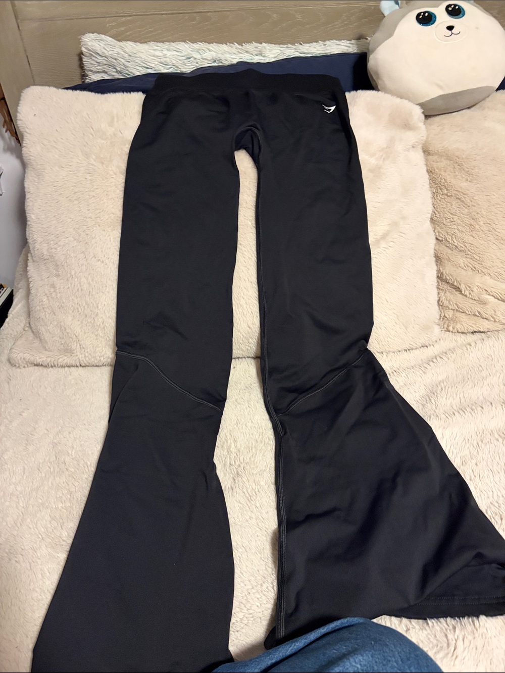 Gymshark Black Flared Leggings